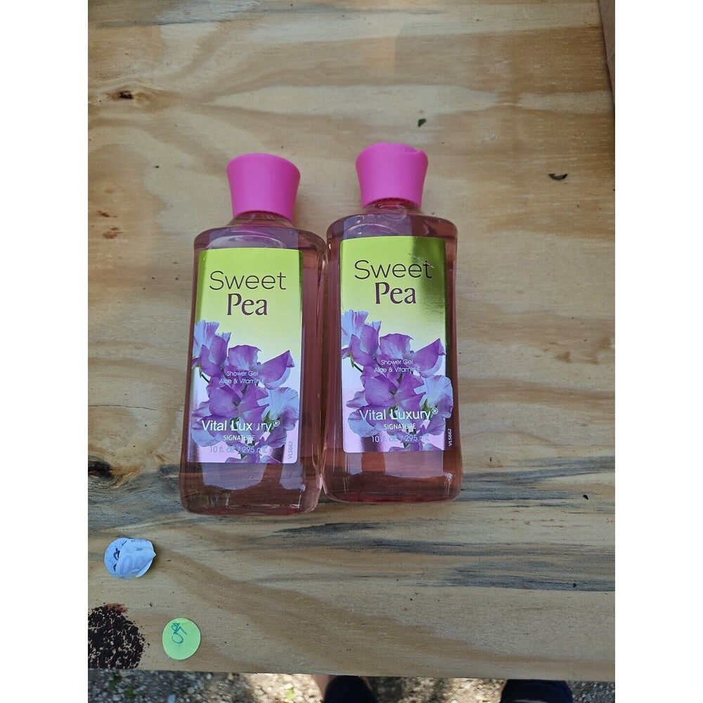 Sweet Pea Shower Gel Aloe&VItamin E Vital Luxuŕy Set Of 2